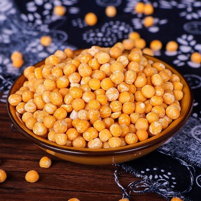 批发脱皮豌豆仁五谷杂粮豌豆粒袋装去皮黄豌豆仁25kg整粒黄豌豆图2