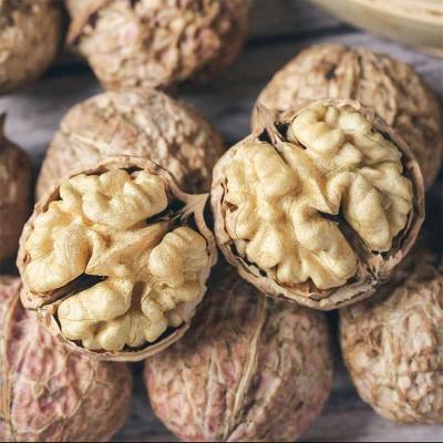 云南特产纸皮核桃颗粒饱满皮薄肉厚原味薄皮核桃无漂白坚果零食图2