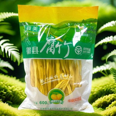 菽美600g头层腐竹干货 多种吃法 绿色食品认真 配料干净 厂家直销