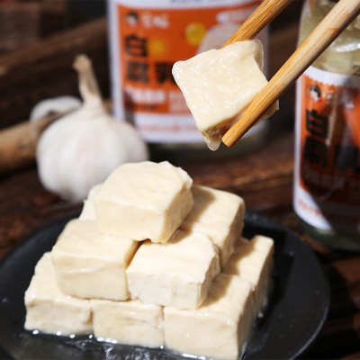 白腐乳300g下饭菜农家自制白方豆腐乳即食早餐配菜火锅蘸料霉豆腐图2