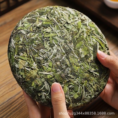 福鼎白茶饼新茶白牡丹网红直播带货一件代发300克药香厂家批发图2