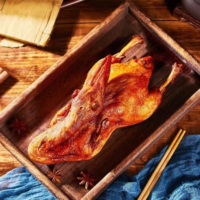 北京烤鸭整只真空即食食品德州脱骨扒鸡烤鸭卤味熟食肉类零食代发图2
