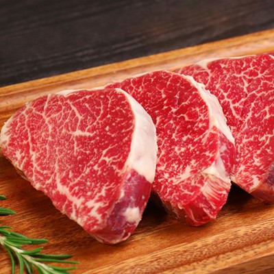 澳洲安格斯牛肉生鲜食材牛扒批发130g家庭装原切谷饲儿童菲力牛排图5