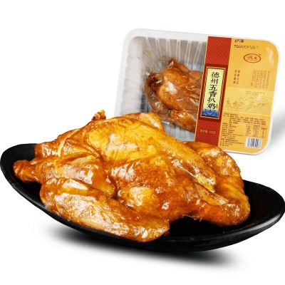 【厂家直销】正宗德州五香扒鸡盒装500g 山东特产一件代发批发