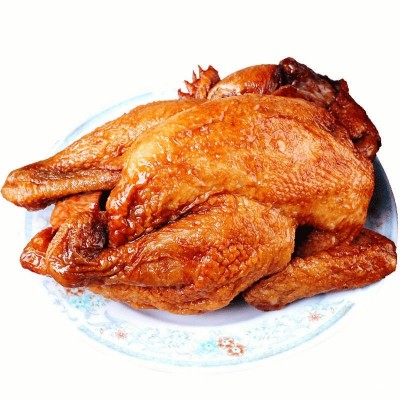 整只德州风味五香脱骨扒鸡叫花鸡北京烤鸭真空包装即食卤味熟食图2