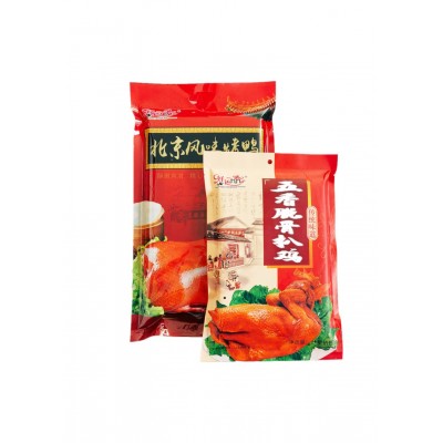 整只德州风味五香脱骨扒鸡叫花鸡北京烤鸭真空包装即食卤味熟食