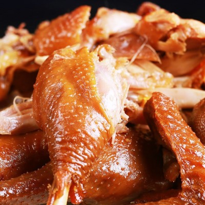 正宗广味烧鹅北京风味烤鸭手撕酱板鸭真空包装卤味熟食厂家批发图3