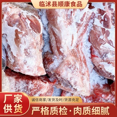 厂家销售冷冻猪颈骨 冻猪多肉胫骨 10公斤/箱 山东批发多肉脖骨图3