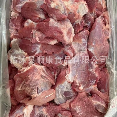 母猪碎精肉大块猪碎肉猪碎瘦肉 绞馅 香肠烤肠原材料 顺康食品