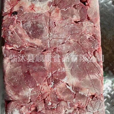 母猪碎精肉大块猪碎肉猪碎瘦肉 绞馅 香肠烤肠原材料 顺康食品图3
