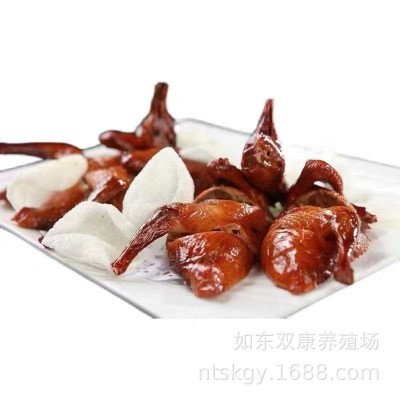 一件代发批发脆皮乳鸽子农家散养半成品手撕鸽现做大肉鸽脆皮冰鲜图4