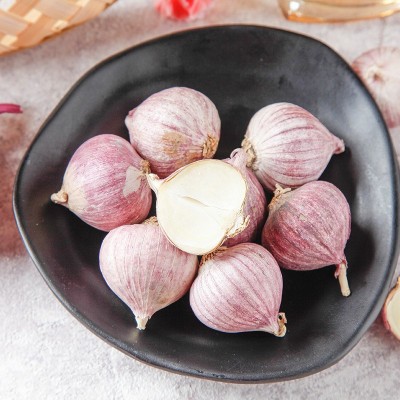 云南独蒜紫皮独头蒜大理新鲜辛辣新蒜糖醋蒜1/3/5/9斤一件代发图3