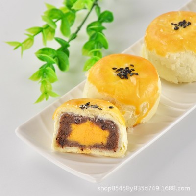 厂家直销海鸭蛋蛋黄酥糕点咸鸭蛋月饼中秋节礼品礼盒装一件图4