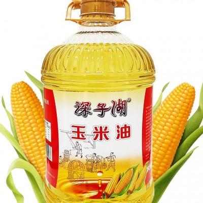 深子湖压榨特香玉米油5L批发桶装大瓶植物家用食用油非转基因纯图4