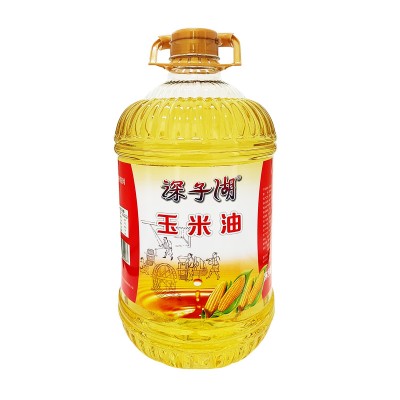 深子湖压榨特香玉米油5L批发桶装大瓶植物家用食用油非转基因纯