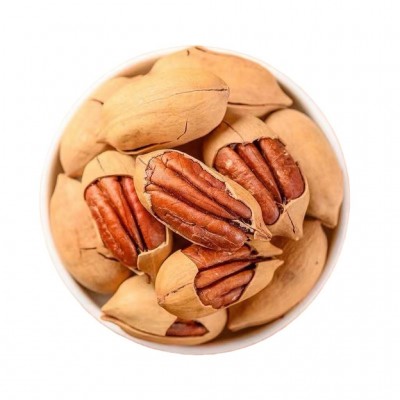 代发碧根果奶油味手剥500g 批发新货长寿果休闲零食大颗粒碧根果图5