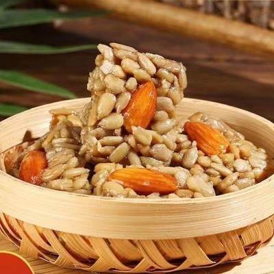 瓜子酥【代发】独立包批发500g 五一出游零食巴旦木瓜子酥图2