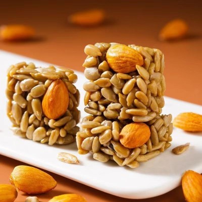 瓜子酥【代发】独立包批发500g 五一出游零食巴旦木瓜子酥图4