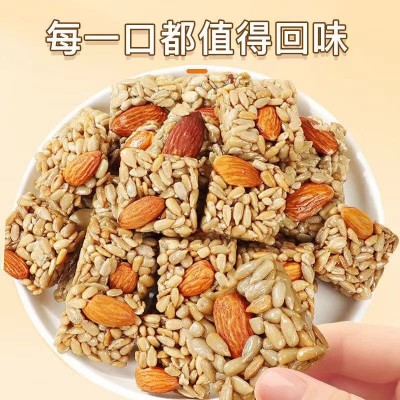瓜子酥【代发】独立包批发500g 五一出游零食巴旦木瓜子酥图3
