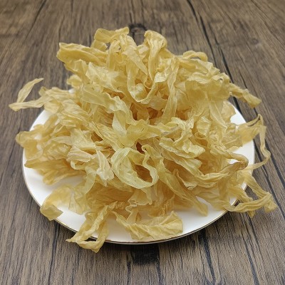 干豆皮油豆皮丝豆制品干货腐竹皮凉拌火锅半成品山东特产大豆素肉图2