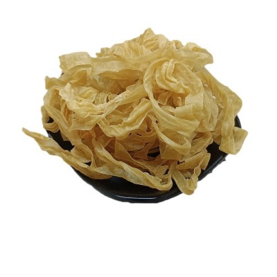 干豆皮油豆皮丝豆制品干货腐竹皮凉拌火锅半成品山东特产大豆素肉图5