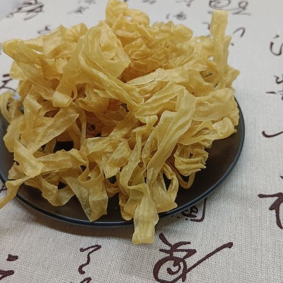 豆皮豆丝干货腐竹皮无盐粒干豆皮素肉特产豆腐皮人造肉商用油皮图3