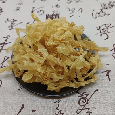 豆皮豆丝干货腐竹皮无盐粒干豆皮素肉特产豆腐皮人造肉商用油皮