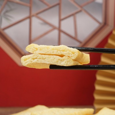 批发冷冻豆腐皮冷链速运油炸美食零食小吃商用半成品图2