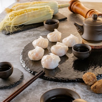 工厂直供冷冻商用半成品茶点酒楼早餐OEM加工定制广式水晶虾饺皇图4