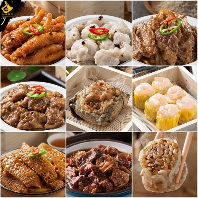 手工糯米烧麦 批发餐饮商用早餐速冻半成品港式酒楼早茶糯米烧卖图3