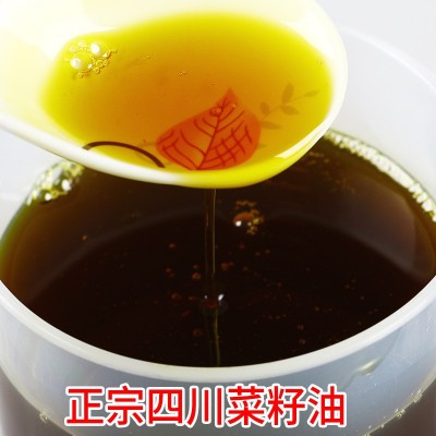 非转基因菜籽油12.5L*2桶整箱装浓香菜仔油四川特产菜油餐饮批发图4