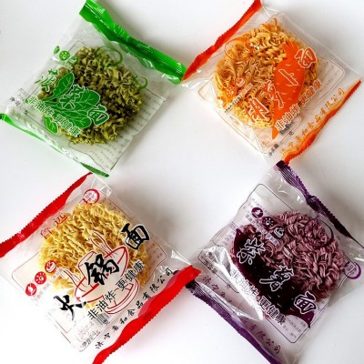 非油炸方便面菠菜面火锅麻辣烫店指定独立包装卫生早餐速食耐煮面图5