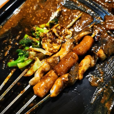 油炸串串料酱料油炸刷料烧烤烤肉撒料蘸料餐饮商用油炸烧烤料