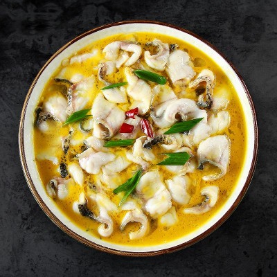 免浆黑鱼片餐饮商用酸菜麻辣火锅新鲜冷冻食材预制半成品批发食品图3