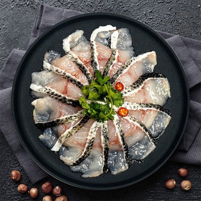 免浆黑鱼片餐饮商用酸菜麻辣火锅新鲜冷冻食材预制半成品批发食品图2