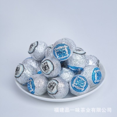 厂家直销正宗福鼎白茶寿眉龙珠茶球散装便携批发