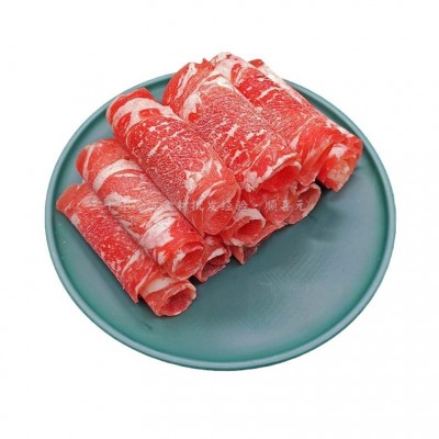 和牛雪花 7.14斤肥牛雪花牛肉谷饲原切肉砖肥牛片卷 冷冻火锅牛肉图5