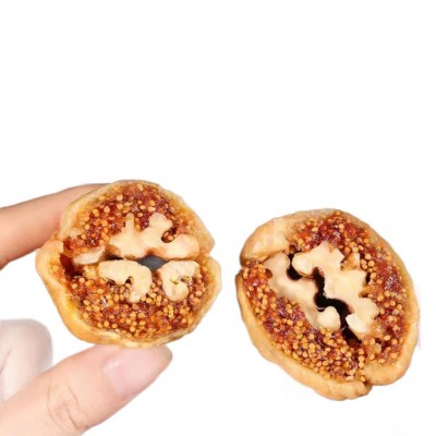 【代发】特产新货无花果夹核桃仁250g新疆网红零食独立包装新鲜蜜图5