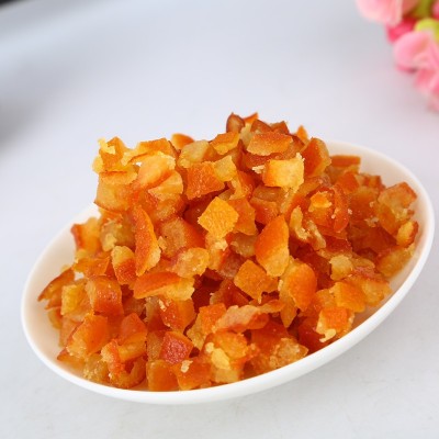 橙皮丁 橘子肉散货批发花果茶原料橙皮 金桔碎干烘焙面包休闲食品
