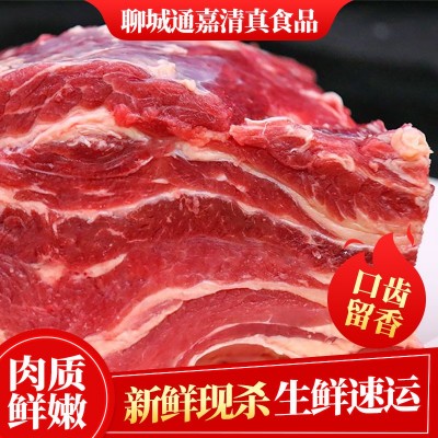 牛腩 牛腿牛腩牛肉原切批发烧烤肉生鲜牛肉肉食新鲜价优图2
