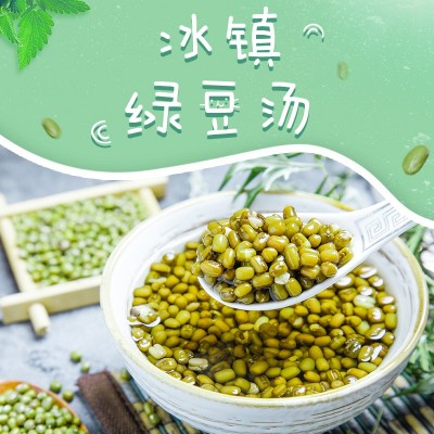 盖亚农场有机绿豆1.2kg/袋东北特产笨绿豆可发芽杂粮厂家批发图2