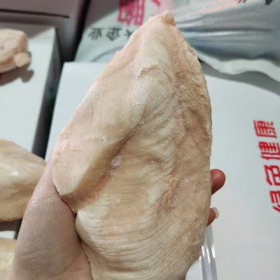 工厂批发单冻鸡胸肉新鲜鸡脯肉出口鸡大胸学校酒店食堂精修鸡胸肉图4