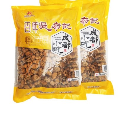 百年吴府记重庆怪味胡豆两斤五斤量贩装批发麻辣咸甜酥童年记忆图5