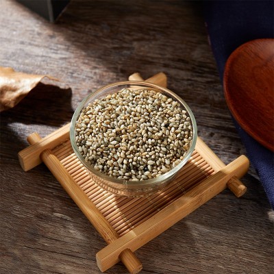 现炒脱皮熟黑芝麻 熟芝麻即食 农家自产 脱皮黑芝麻五谷杂粮图4