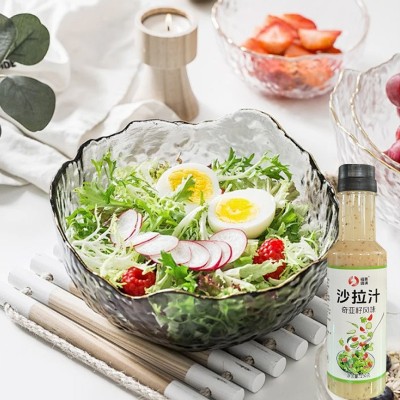 奇亚籽沙拉汁家用蔬菜沙拉大拌菜调味酱汁批发焙煎奇亚籽沙拉汁图3
