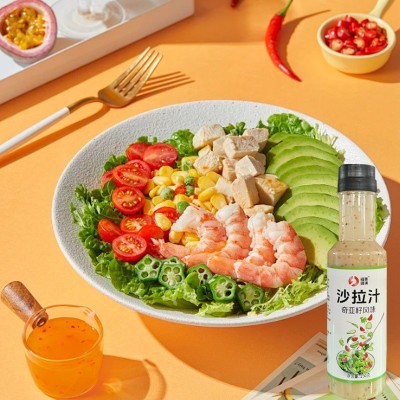 奇亚籽沙拉汁家用蔬菜沙拉大拌菜调味酱汁批发焙煎奇亚籽沙拉汁图4