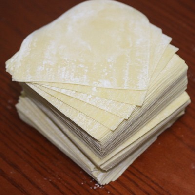 广宁云吞皮云饺店专供久煮不烂速食早餐半成品新鲜广宁碱水馄炖皮图4