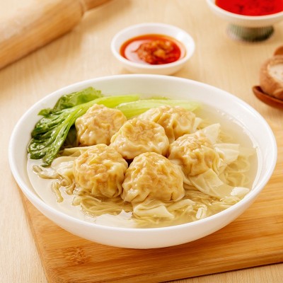 家庭商用新鲜广式云吞皮港式云吞皮面馆云饺店专供久煮不烂馄饨皮图4