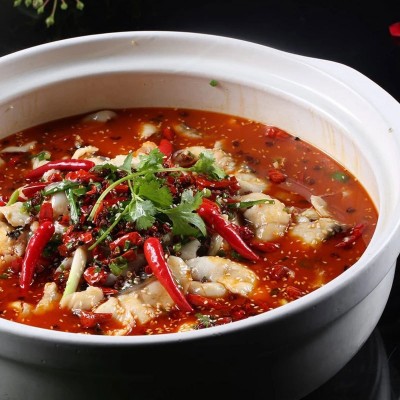 重庆胖子麻辣鱼调料整箱批发桶装麻辣鱼佐料水煮鱼调料火锅鱼底料图2