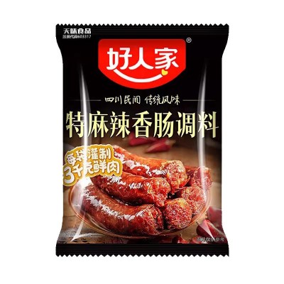 9月新货】好人家特麻辣香肠调料220g重麻重辣川味自制灌腊肠烤肠图5